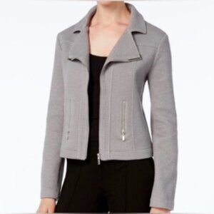 Alfani | Light Grey Textured Knit Jacket